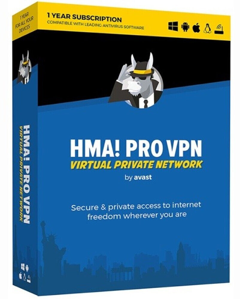HMA! Pro VPN 1 Gerät - Unbegrenzte Geräte | ESD
