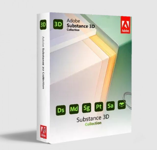 Adobe Substance 3D Collection inkl. 100 GB Cloudspeicher | 1 Jahr
